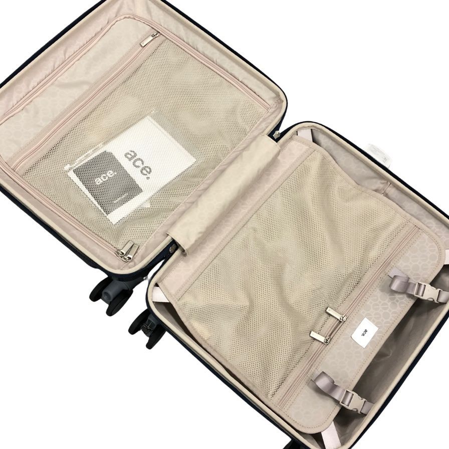 エース キャリーケース パリセイド3-Z スーツケース 06912 カーボン 37L ネイビー Ace【AFE13】