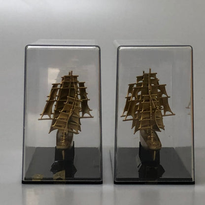 【二個セット】カティサーク ウイスキー ノベルティ ミニ モデル シップ CUTTY SARK【AFI28】【中古】