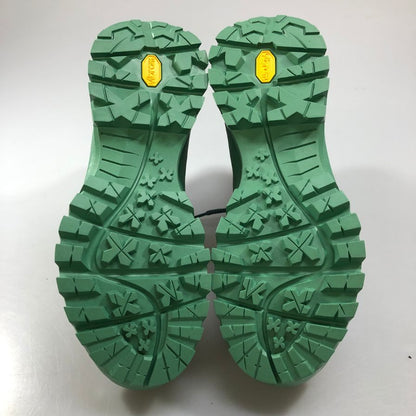 メレル ブーツ トレッキングブーツ Bristol MID レディース サイズ24.5 ブラック グリーン系 MERRELL 約24.5cm【AFD8】