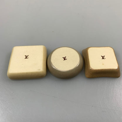 ルイヴィトン お香セット 25周年記念品 お香 セラミック製 お香立て 3種  LOUIS VUITTON【AFI20】【中古】