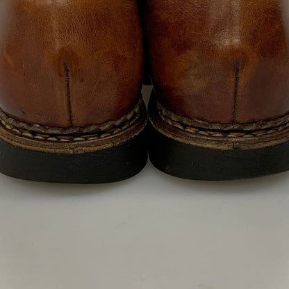 パラブーツ チロリアンシューズ ミカエル ファー コンビ マロン サイズ40 Paraboot ビジネスシューズ 約25.5cm【LA】【中古】