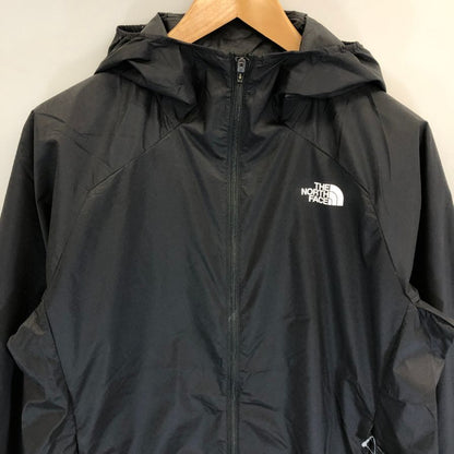新品同様◆ノースフェイス NP72577 スワローテイルベントフーディ ナイロン ブラック サイズL THE NORTH FACE 【AFB8】