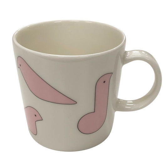イッタラ×ミナペルホネン マグカップ スペシャルエディション 2021 バード ユニセックス 陶器 ホワイト iittala×mina perhonen【AFI28】【中古】