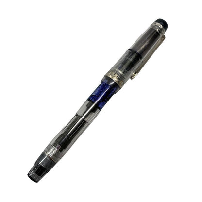 中古◆パイロット 万年筆 カスタム ヘリテイジ92 ペン先14K 585 クリア PILOT CUSTOM HERITAGE【AFI15】