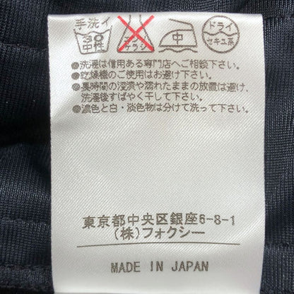 美品◆フォクシーニューヨーク ワンピース ノースリーブ エアリー 26608 ポリエステル ダークネイビー レディース サイズ40 FOXEY NEW YORK 【AFB35】