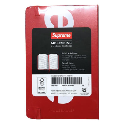 シュプリーム×モレスキン ノート レッド Supreme Moleskine【AFI6】【中古】