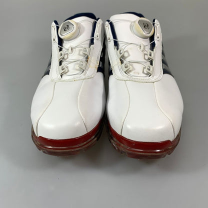 アディダス Q44895 ピュアメタル ボア プラス ゴルフシューズ ホワイト サイズ25.5㎝ メンズ adidas 約25.5cm【YB2】
