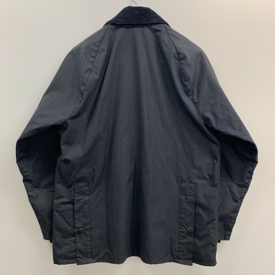 美品◆バブアー ジャケット ビデイル オイルド ネイビー メンズ サイズ38 Barbour BEDALE 【AFA20】