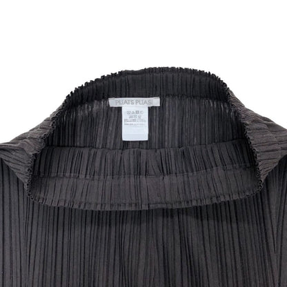 プリーツプリーズ イッセイミヤケ プリーツパンツ PP51JF614 ラミー レディース ブラウン サイズ4 PLEATS PLEASE ISSEY MIYAKE 【AFB19】