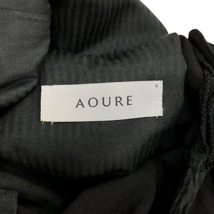 アウール マルペンサ パンツ イージースラックス プリーツ ブラック サイズXS メンズ AOURE MALPENSA 【AFB46】