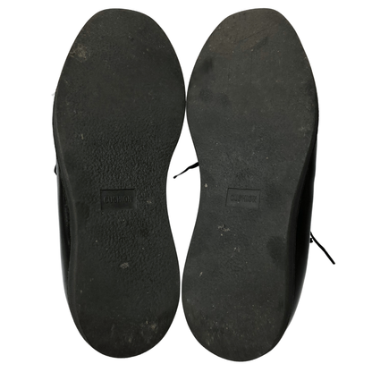 レッドウイング レザーシューズ ポストマン オックスフォード 101 メンズ サイズ7.5D ブラック REDWING 約25.5cm【AFC7】