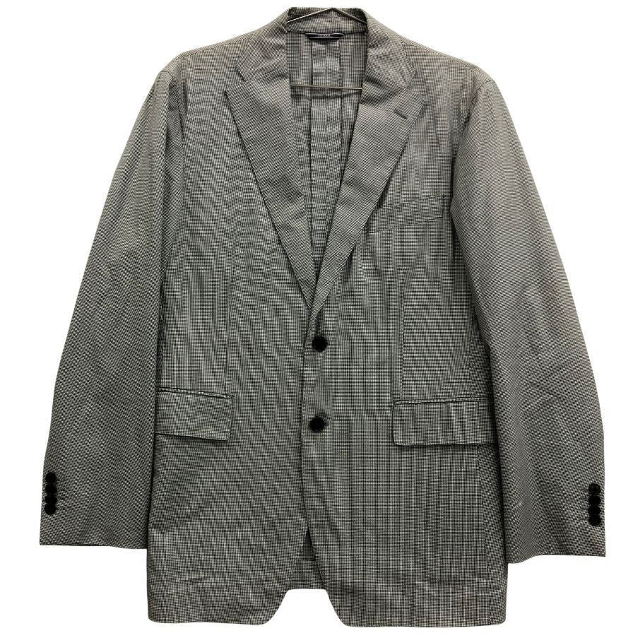 中古◆ジョゼフ オム 2B コットン ジャケット サイドベンツ メンズ サイズ48 グレー系 JOSEPH HOMME 【AFB8】