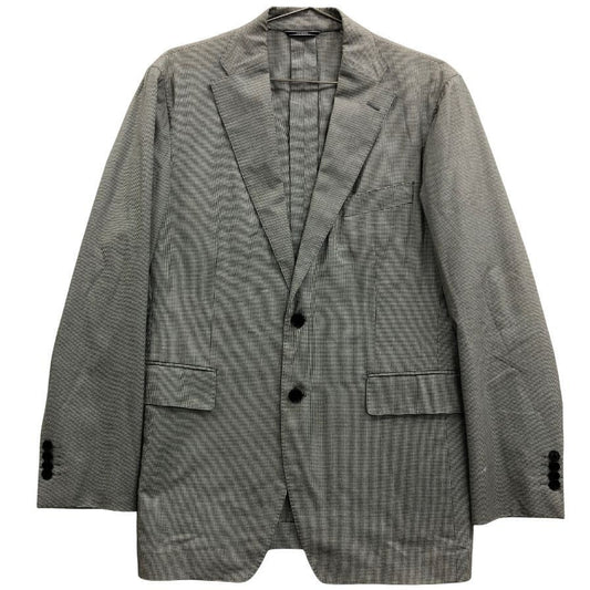中古◆ジョゼフ オム 2B コットン ジャケット サイドベンツ メンズ サイズ48 グレー系 JOSEPH HOMME 【AFB8】