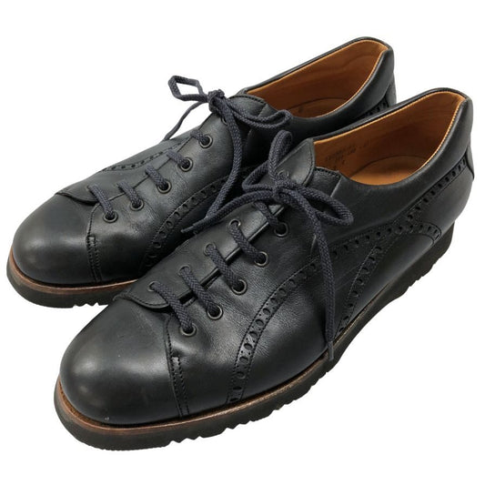 ジェイエムウエストン レザースニーカー モンキーシューズ ブラック メンズ サイズUK8C J.M.WESTON 約27.0cm【AFC30】