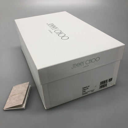 ジミーチュウ スリッポン スニーカー イエロー エンボス サイズ41 メンズ JIMMY CHOO 約26.0cm【AFD5】