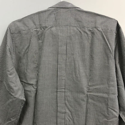 極美品◆ドルチェ&ガッバーナ 長袖シャツ GOLD ギンガムチェック メンズ サイズ41 DOLCE & GABBANA 【AFB38】