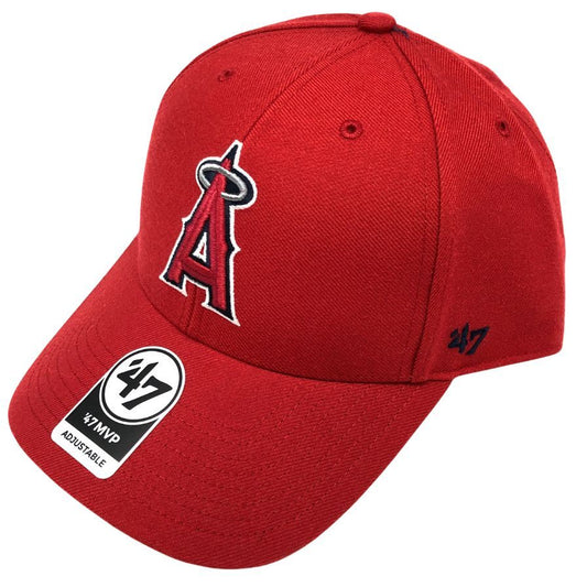 キャップ '47 MVP エンジェルス MLB正規品 レッド フリーサイズ【AFI20】