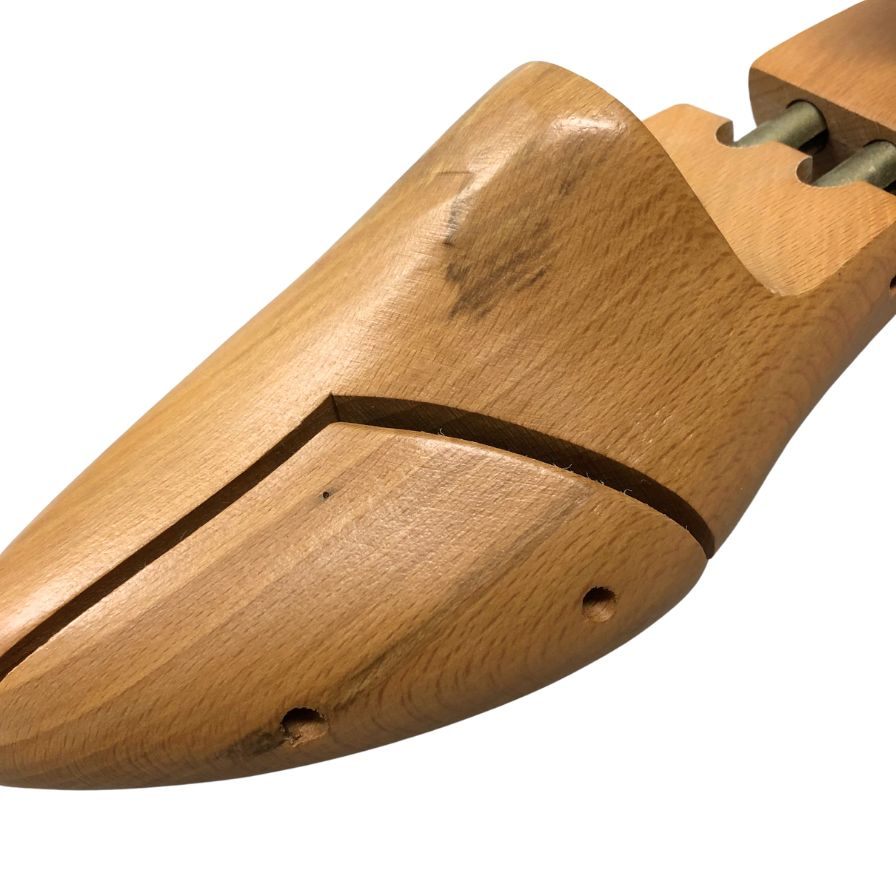 ラ コルドヌリ アングレーズ シューツリー 木製 レザーフラップ付 メンズ サイズ43 LA CORDONNERIE ANGLAISE 約27.0cm【AFC30】