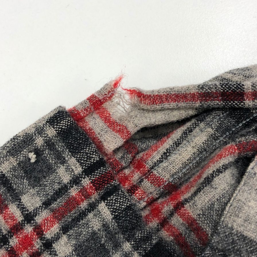 中古■ペンドルトン 50S チェックシャツ オープンカラー USA製 総柄 メンズ サイズM PENDLETON 【AFB38】