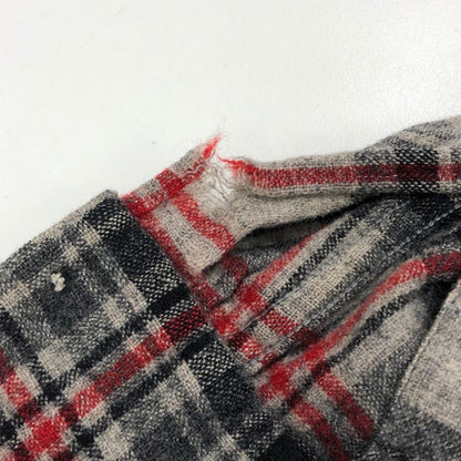 中古■ペンドルトン 50S チェックシャツ オープンカラー USA製 総柄 メンズ サイズM PENDLETON 【AFB38】