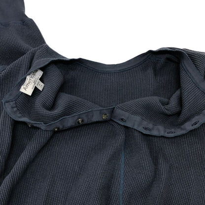 美品◆アメリカーナ サーマルプルオーバー レディース サイズF ブルー AMERICANA 【AFB41】