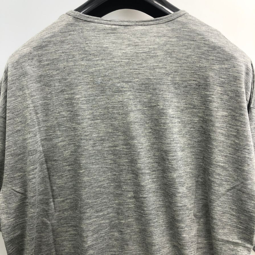 極美品◆キャッシュ＆バルバ カシミヤジャージー キャッシュ Tシャツ カシミヤ100％  グレー レディース サイズ2 cash&barba 【AFB12】