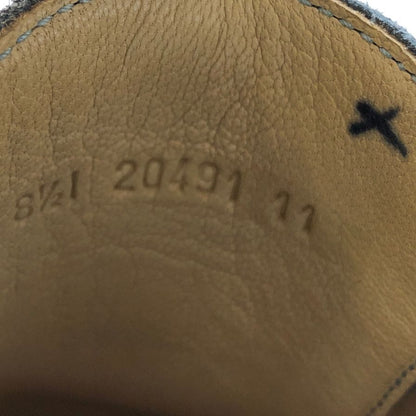 パラブーツ レザーシューズ ダブルモンク スエード メンズ グレー サイズUK8.5 Paraboot スエードシューズ 約27.0cm【LA】【中古】