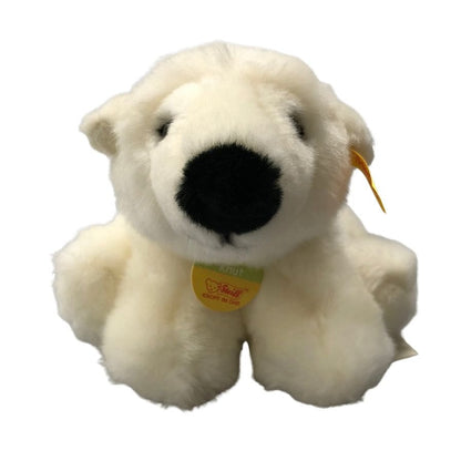 シュタイフ ぬいぐるみ シロクマ ポーラー ベア 22cm steiff【AFB54】【中古】