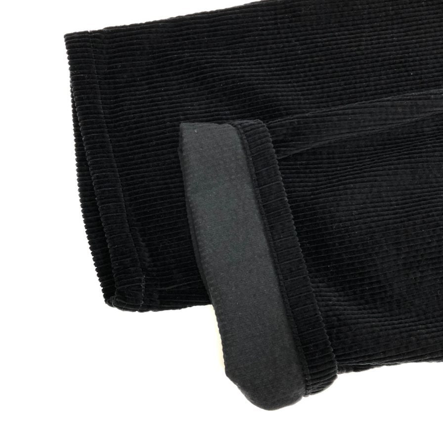 コモリ コーデュロイ ドローストリングパンツ C03-03007 ブラック メンズ サイズ2 COMOLI 【AFB25】