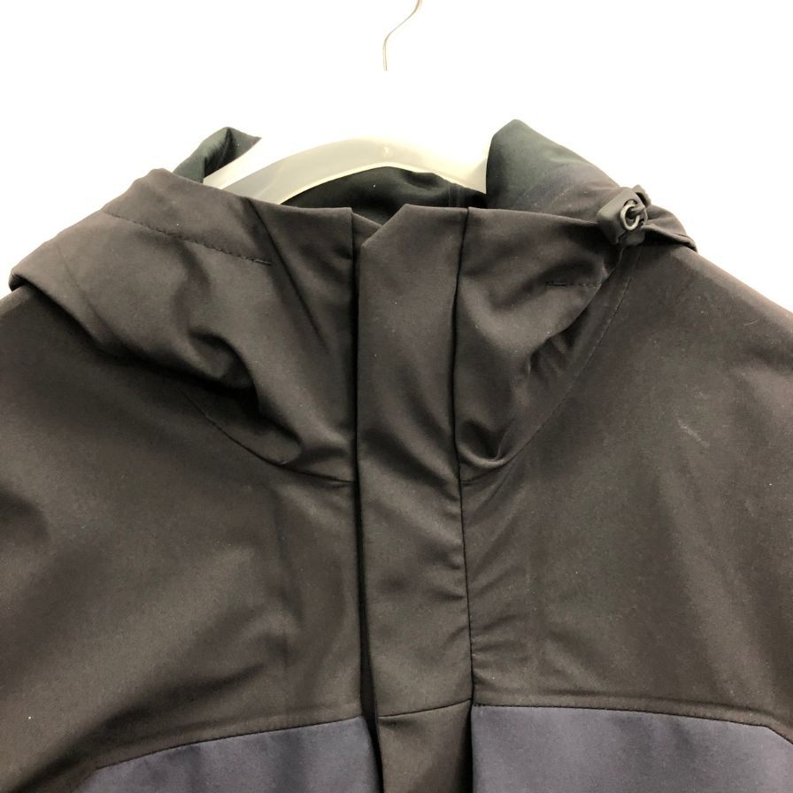 美品◆ラルディーニ×ヨースケアイザワ マウンテンパーカー JTJ18 ナイロン ブラック×ネイビー メンズ サイズXS LARDINI×YOSUKE AIZAWA 【AFA15】