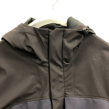 美品◆ラルディーニ×ヨースケアイザワ マウンテンパーカー JTJ18 ナイロン ブラック×ネイビー メンズ サイズXS LARDINI×YOSUKE AIZAWA 【AFA15】