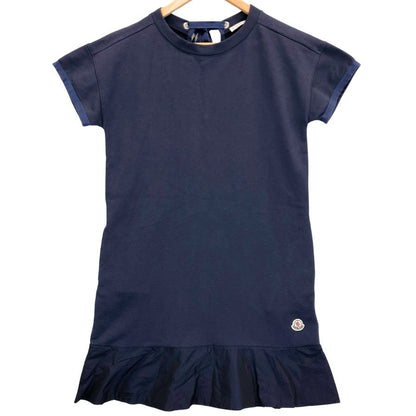 中古◆モンクレール ワンピース レディース ネイビー Sサイズ ABITO CORTO MONCLER 【AFB13】