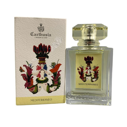カルトゥージア オードパルファン メディテラネオ 香水 50ml CARTHUSIA【AFI14】【中古】