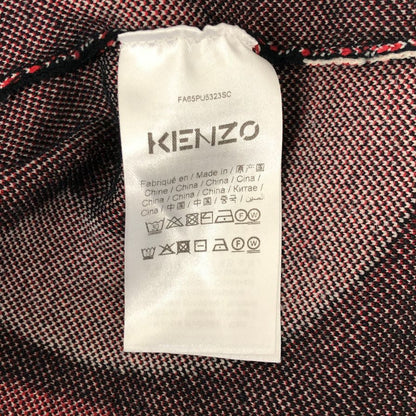 美品◆ケンゾー クルーネックロゴプリントコット ソニット マルチ FA65PU5323SC  KENZO 【AFB9】
