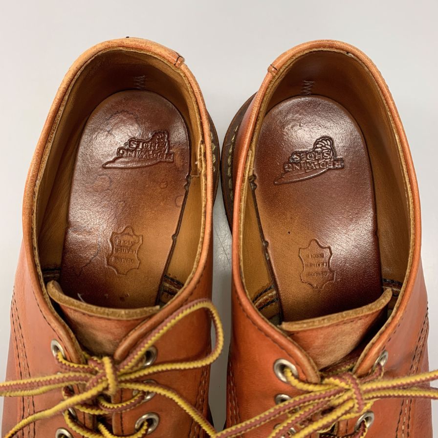 レッドウィング レザーシューズ 8103 クラシック オックスフォード  レザー バーガンディ メンズ サイズ25.5cm RED WING 約25.5cm【AFC30】