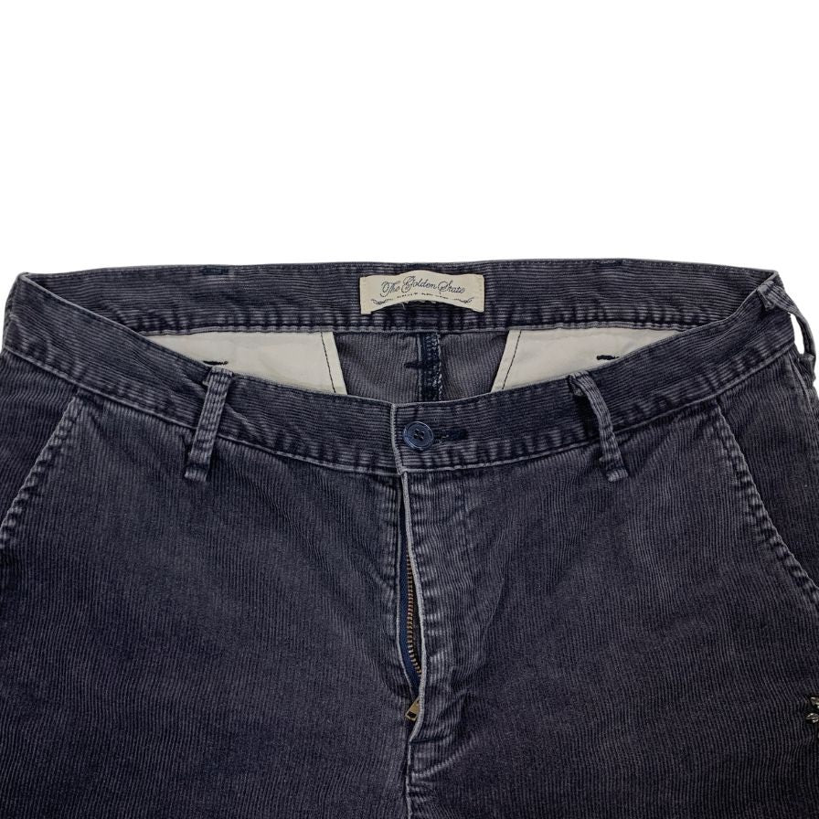 レミレリーフ ハーフパンツ コーデュロイ グレー系 サイズ品質タグ欠損 メンズ REMI RELIEF 【AFB1】