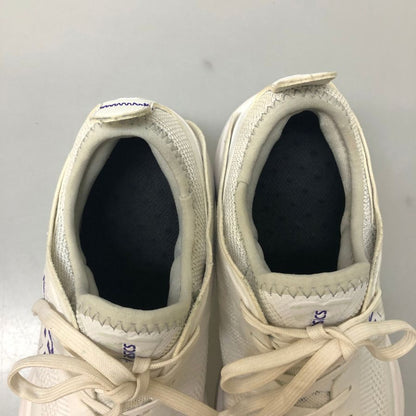 アシックス スニーカー バッシュ GLIDE NOVA FF２ホワイト レディース サイズ24 ASICS【AFD2】【中古】
