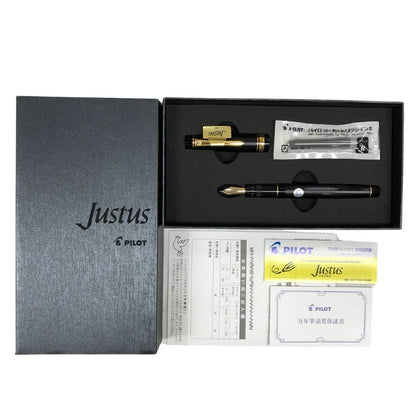 パイロット 万年筆 Justus95 ペン先14K FJ-3MR-NB-FM ブラック PILOT【AFI12】