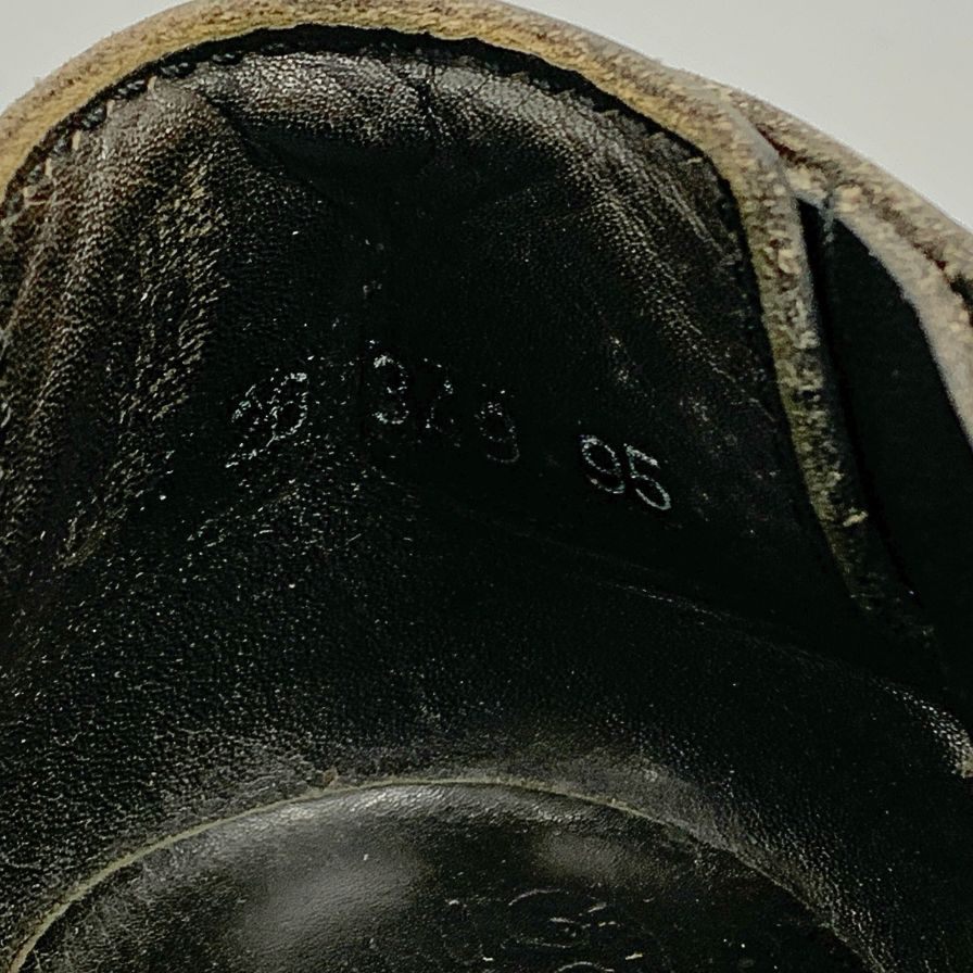 パラブーツ バックストラップサンダル ブラック メンズ サイズ5 Paraboot スリッポン 約24.0cm【LA】【中古】