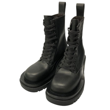 ボッテガヴェネタ ブーツ LUG ANKLE ブラック サイズ35 レディース BOTTEGA VENETA 約22.0cm【AFD2】