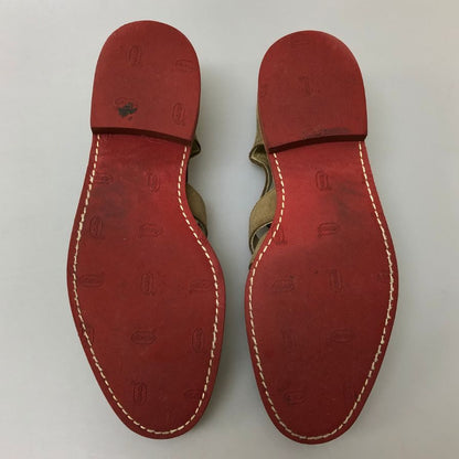 プラソンシューサプライ グルカ ストラップサンダル スエード メンズ サイズ不明 ベージュ PLUSON SHOE SUPPLY 約不明cm【AFC6】