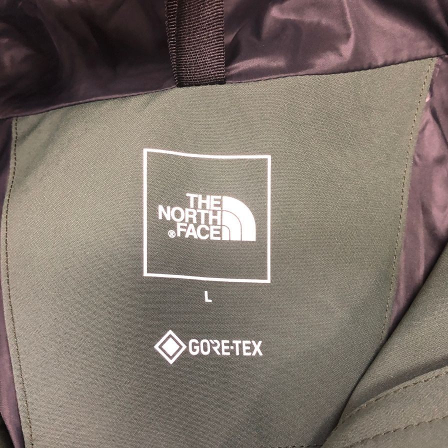新品同様◆ザ ノース フェイス NP62510  マウンテンジャケット メンズ  グリーン ブラック サイズL THE NORTH FACE 【AFA24】