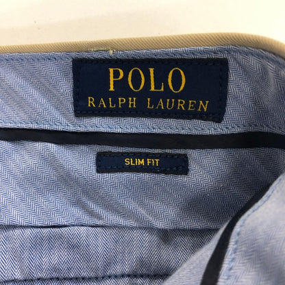 ポロ ラルフローレン チノパン スリムフィット コットン メンズ ベージュ サイズ30/32 POLO RALPH LAUREN 【AFB19】