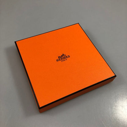 エルメス ハンカチ コットン100% ホワイト レディース HERMES【AFI19】【中古】