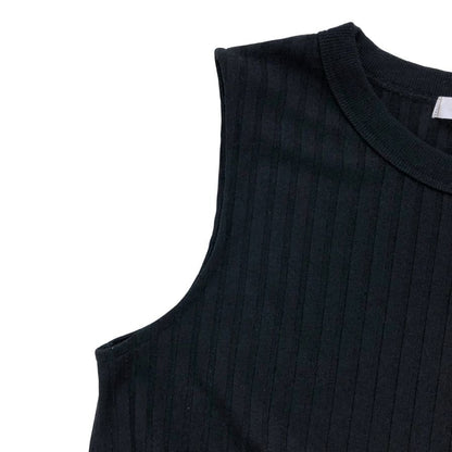 中古◆マウジー オールインワン ブラック Fサイズ ノースリーブ レディース MOUSSY 【AFB2】