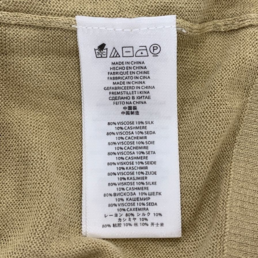 美品◆マイケルコース レディース トップス タンクトップ レーヨン シルク＆カシミア混 サイズS ブラウン系 MICHAEL KORS 【AFB7】