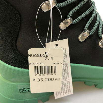 メレル ブーツ トレッキングブーツ Bristol MID レディース サイズ24.5 ブラック グリーン系 MERRELL 約24.5cm【AFD6】