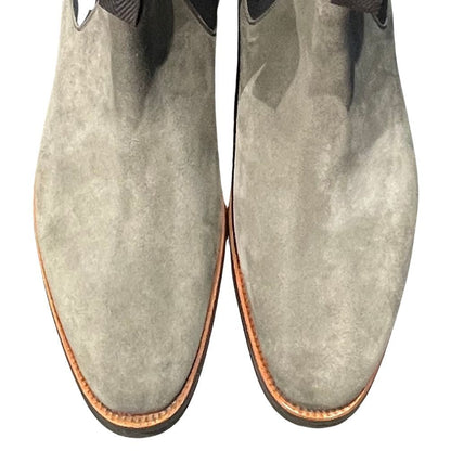 ジェイエムウエストン チェルシーブーツ 705 グレー スエード  サイズ9D メンズ  J.M.WESTON ブーツ 約27.0cm【LA】【中古】