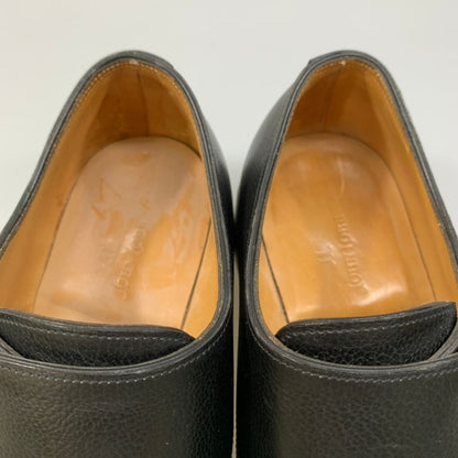ジョンロブ レザーシューズ ダブルモンク ウィリアム グレインレザー ブラック サイズUK6.5 JOHN LOBB ビジネスシューズ 約24.5cm【LA】【中古】
