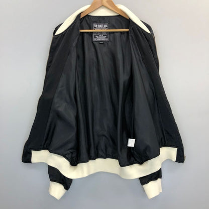 極美品◆ヒステリックグラマー スカジャン DRAGON LADY TOUR刺繍 ブラック メンズ サイズXL HYSTERIC GLAMOUR 【AFB41】